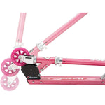 A Kick Scooter Foldable Lightweight Adjustable Height Handlebars For Kids