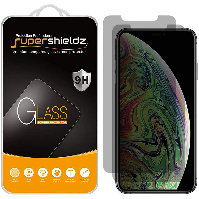 2 Pack Supershieldz Designed For Apple Iphone 11 Pro Max And Iphone Xs Max 6 5 Inch Privacy Anti Spy Tempered Glass Screen Protector Anti Scratch Bubble Free