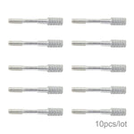 Cablecc 10pcs/lot Thumb Screws #4-40 UNC 25mm Length Stainless Steel for Computer Cable