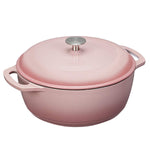 Cast Iron Covered Dutch Oven Enamled