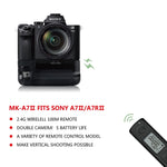 A7Ii Pro A72 Pro Professional Battery Grip Equip 2 4 G 100 Meter Wireless Remote Control Fit Sony A7Ii A7Mii A7Rii A7Sii