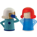 Microwave Cleaner Angry Mom With Fridge Odor Absorber Cool Mom2Pcs