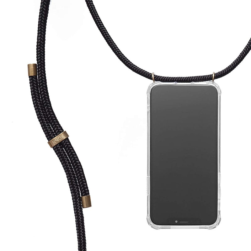 Crossbody Phone Necklace Mobile Cover With Cord Strap Compatible With Samsung Galaxy S10E S10 Lite Phone Collar Lanyard Case Samsung S10E Black