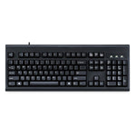 Perixx Periboard 106 Wired Performance Full Size Keyboard Curve Ergonomic Keys Black 1