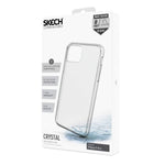 Skech Crystal Dual Layer Protective Shockproof Transparent Case For Apple Iphone 11 Pro 5 8 Wireless Charging Compatible Clear