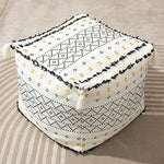 Braided Handwoven Casual Ottoman Pouf Cover