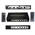 3Port Hdmi To Hdmi Audio Spdif L R 3 Port Switch Hdmi Audio Extractor Spdif Rca Stereo Outputs Whith Oltra Hd Arc Edid Setting