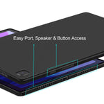 Cbus Wireless Flex Gel Silicone Tpu Case Compatible With Samsung Galaxy Tab A7 Black