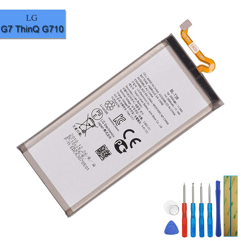 New Replacement Battery Bl T39 Compatible With Lg G7 Thinq G710 Q7 G7 Plus Thinq G710Em G710N With Tools