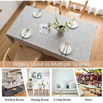 Tablecloths Washable Dust Proof Table Cover For Kitchen Dinning Party