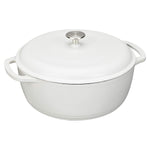 Cast Iron Covered Dutch Oven Enamled