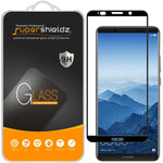 2 Pack Supershieldz Designed For Huawei Mate 10 Pro Tempered Glass Screen Protector Full Screen Coverage Anti Scratch Bubble Free Black