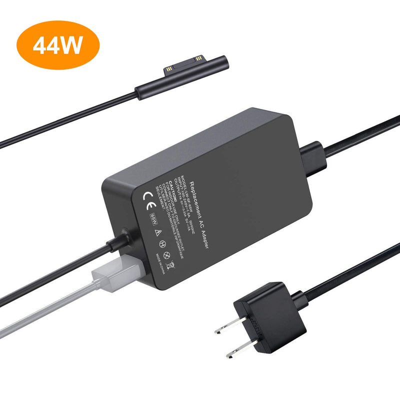 44W Surface Pro 4 Laptop Charger Power Supply Compatible Microsoft Surface Pro 6 Pro 4 Pro 3 Surface Laptop 2 Surface Pro Surface Laptop Surface Go Surface Book