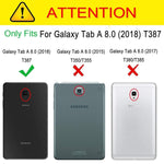Galaxy Tab A 8 0 2018 Version Sm T387 Case Dwaybox Transparent Clear Tpu Gel Soft Back Case Cover For Samsung Galaxy Tab A 8 0 Inch 2018 Sm T387 Clear