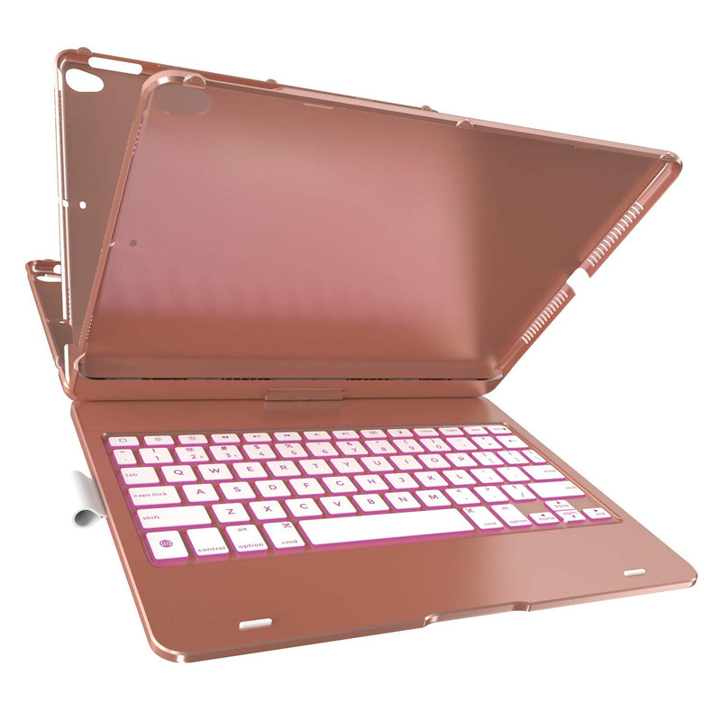 Kb201N 102Rse B B0 Keyboard Case For Ipad 10 2 Inch Ipad 10 5 Inch Ipad Air 10 5 Inch Rose Gold