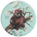 Star Wars Ewok In The Flowers Grip And Stand For Phones And Tablets