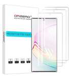 3 Pack Orzero Screen Protector Compatible For Samsung Galaxy Note 10 Plus Note 10 Note 10 5G2019 Premium Quality Edge To Edge Full Coverage Hd Anti Scratch Replacement