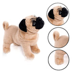 12 5 Inch Brown Pug Stuffed Pug Stuffed S Gifts For Children Christmas Day Birthday