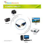 Bluerigger Mini Hdmi To Hdmi Cable 4K 60Hz Ultra Hd High Speed 10 Feet