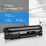 Lxtek Compatible Toner Cartridge Replacement For Canon 137 Crg137 9435B001Aa To Use With Imageclass D570 Lbp151Dw Mf232W Mf236N Mf216N Mf227Dw 2 Black