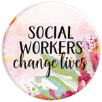 Social Workers Change Lives Gift For Social Workers Grip And Stand For Phones And Tablets