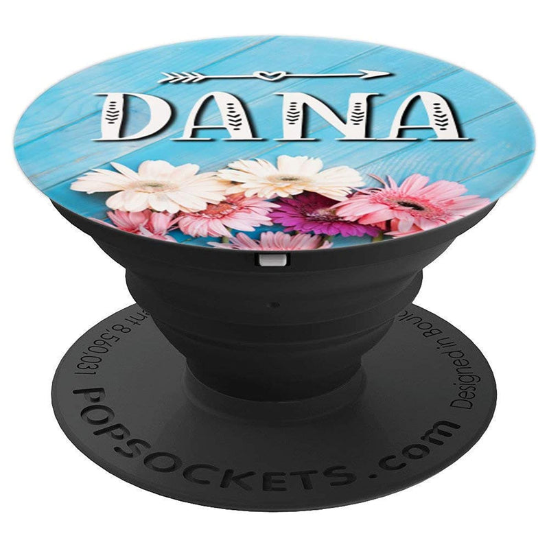 Dana Flowers Gift Rose Pink Blue Black Barnboard Dana Grip And Stand For Phones And Tablets