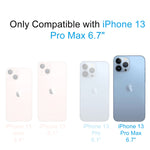Wuwedo For Iphone 13 Pro Max Clear Card Case Protective Shockproof Tpu Slim Wallet Case With Card Holder