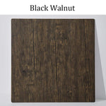 2 Pcs Photo Backdrop Boards For Food Flat Lay Photography Background 24X24 Inch Beiyang Black Walnut Dark Gray