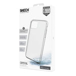 Skech Crystal Dual Layer Protective Shockproof Transparent Case For Apple Iphone 11 Pro Max 6 5 Wireless Charging Compatible Clear