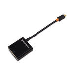 Cable Matters Micro Hdmi To Vga Adapter Micro Hdmi To Vga Converter In Black