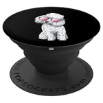 Poodle Funny Gift For Cute Dog Lovers Grip And Stand For Phones And Tablets
