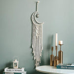 Moon Dream Catcher With Light Decor