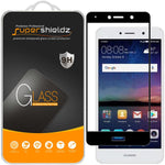 2 Pack Supershieldz Designed For Huawei Elate Tempered Glass Screen Protector Full Screen Coverage Anti Scratch Bubble Free Black