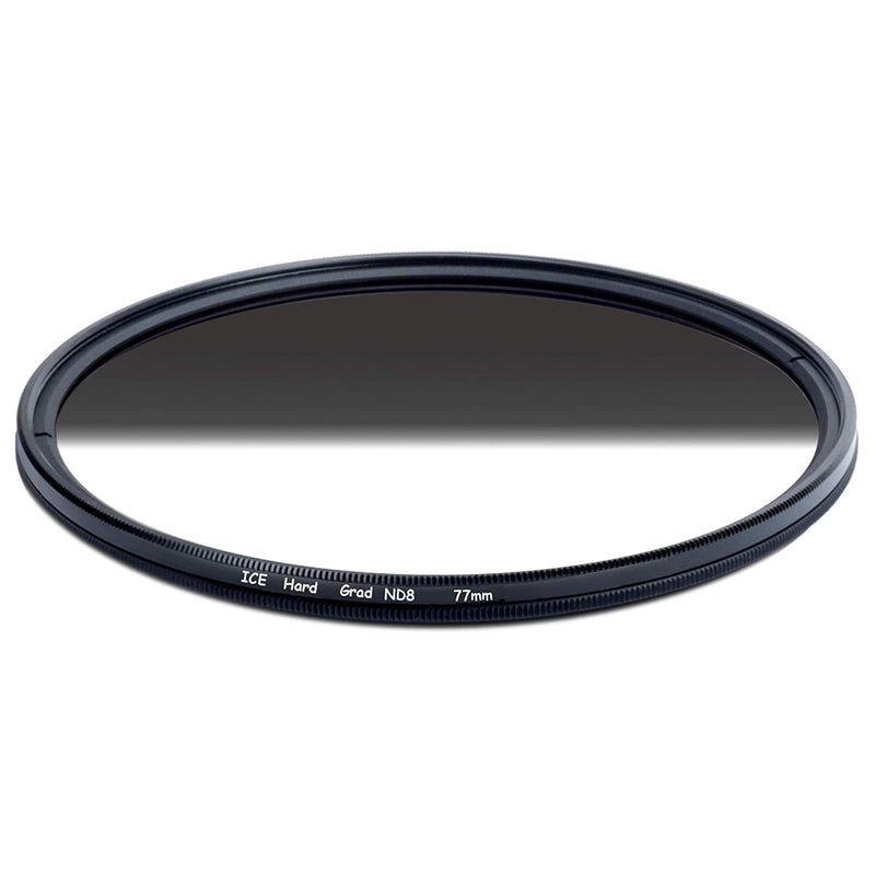 Ice 77Mm Hard Grad Nd8 Filter Neutral Density Nd 77 Stop Optical Glass