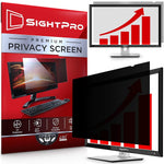 Sightpro 20 Inch Computer Privacy Screen Filter For 16 9 Widescreen Monitor Privacy And Anti Glare Protector