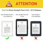 Fintie Case For Nook Glowlight Plus Previous Gen 6 Inch Barnes Noble 2015 Model Bnrv510 Case Premium Pu Leather Slim Cover Not Fit 7 8 Inch 2019 New Version Love Tree
