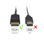 Cable Matters Unidirectional Displayport To Hdmi Adapter Cable Dp To Hdmi 10 Feet