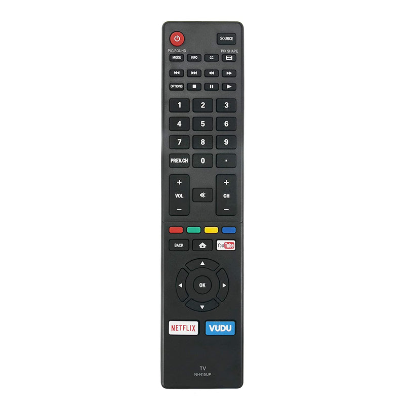 Nh415Up Replaced Remote Control Compaitble With Sanyo Tv Fw50C85T Fw50C36F Fw55C46F Fw43C46F Fw55C46F B Fw43C46F B Fw55C46Fb Fw43C46Fb