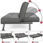 Convertible Sofa Bed Adjustable Couch