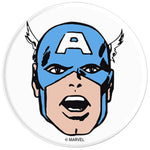Marvel Captain America Old School Portrait Grip And Stand For Phones And Tablets