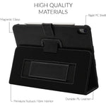 Ipad Pro 11 2018 1St Gen Leather Case Flip Stand Cover Blackest Black