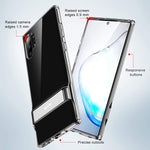 Esr Metal Kickstand Compatible With Galaxy Note 10 Plus Case Vertical And Horizontal Stand Reinforced Drop Protection Flexible Tpu Case For Samsung Galaxy Note 10 10 Plus 5G 6 8 2019 Clear 1