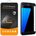 Supershieldz Designed For Samsung Galaxy S7 Tempered Glass Screen Protector Full Screen Coverage 0 33Mm Anti Scratch Bubble Free Black