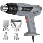 Heat Gun Variable Temperature Settings With 4 Nozzels
