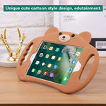 Case Compatible Ipad Case For Kids Shockproof Silicone Handle Stand Heavy Duty Protective Boys Girls Cover For Apple Ipad Air 1 2 Pro 9 7 2017 2018 A1893 A1954 5Th Generation 6Th Genbrown