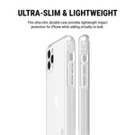 Incipio Dualpro Dual Layer Case For Apple Iphone 11 Pro Max With Flexible Shock Absorbing Drop Protection Clear