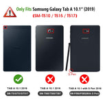 Rotating Case For Samsung Galaxy Tab A 10 1 2019 Model Sm T510Wi Fi Sm T515Lte Sm T517Sprint Premium Pu Leather 360 Degree Swivel Stand Cover Galaxy