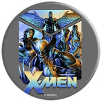 Marvel X Men Group Action Shot Blue Gradient Grip And Stand For Phones And Tablets