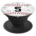 Baseball 5 Baseball Number 5 Grip And Stand For Phones And Tablets