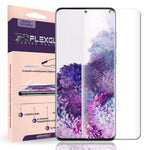 Bio Shield 6H 3D Tempered Flex Glass Hd Screen Unbreakable Infrangible Thin Ultrasonic Fingerprint Recognition Protector With Full Coverage Case Friendly Front Back Galaxy S20 Ultra